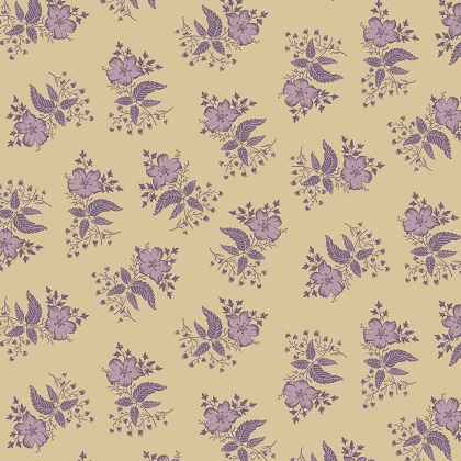 Marcus - I Love Purple - Floret, Tan