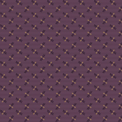 Marcus - I Love Purple - Zig Zag Sprig, Purple