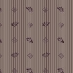 Marcus Fabrics - Antique Cotton Calicos - Small Design On Lines, Purple