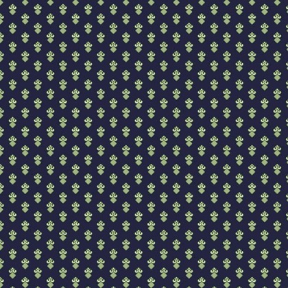 Marcus Fabrics - Blue Dahlia - Diamond, Navy