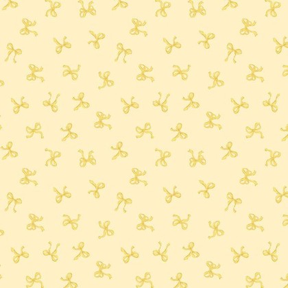 Marcus Fabrics - Buttercup & Blues - Bows, Yellow