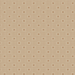 Marcus Fabrics - Cedar Shake - Tiny Floral Motif, Brick/Tan