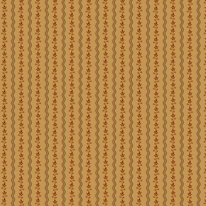 Marcus Fabrics - Cheddar & Coal - Squiggle, Tan