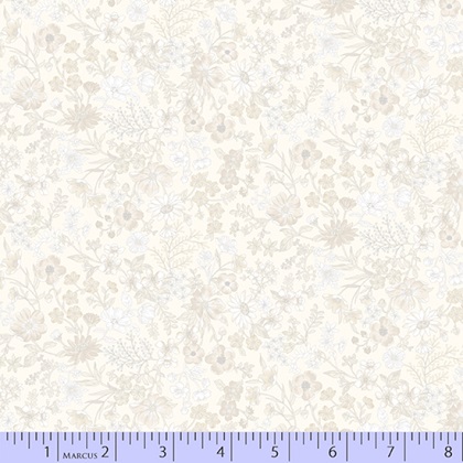 Marcus Fabrics - Collectable Calicos - June, Light Cream