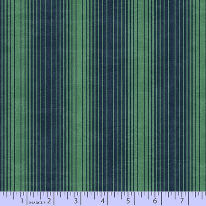 Marcus Fabrics - Dance at Dusk - Stripe, Green