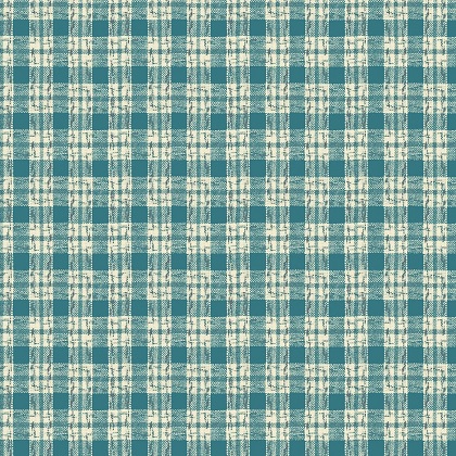 Marcus Fabrics - Garden Getaway - Garden Plaid, Blue