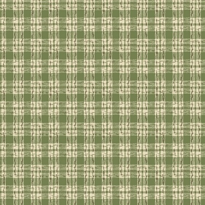 Marcus Fabrics - Garden Getaway - Garden Plaid, Green