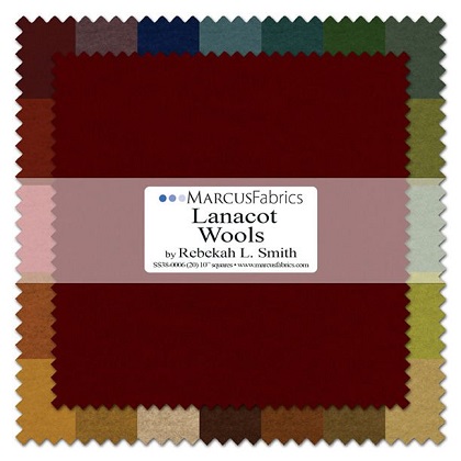 Marcus Fabrics - Lanacot Wool,  20 - 10' Squares