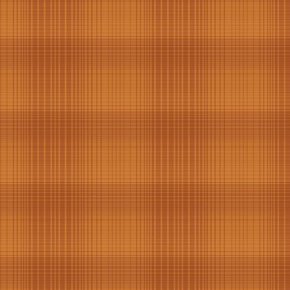 Marcus Fabrics - Lanacot Wool Textures - Plaid, Orange