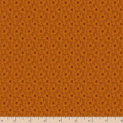 Marcus Fabrics - Midnight Cheddar - Wallflowers, Cheddar