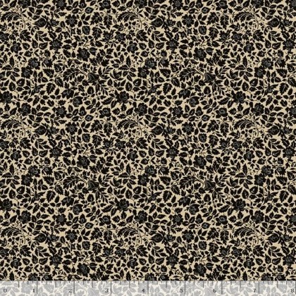 Marcus Fabrics - Modern Classics - Flower Field, Black