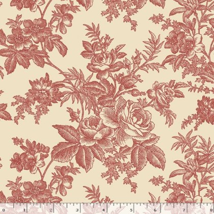 Marcus Fabrics - Modern Classics - Toile, Red