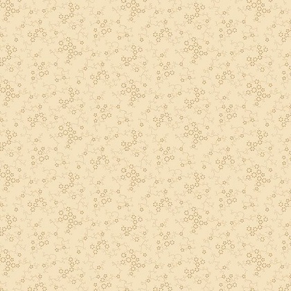 Marcus Fabrics - Paula's New Companions - Daisy Vine, Cream