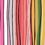Marcus Fabrics - Unfinished - Stripes, Pink/Green