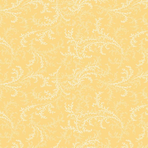 Marcus Fabrics - Yellow Sky - Wisps, Medium Yellow