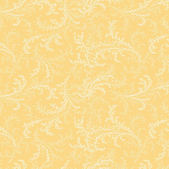 Marcus Fabrics - Yellow Sky - Wisps, Medium Yellow