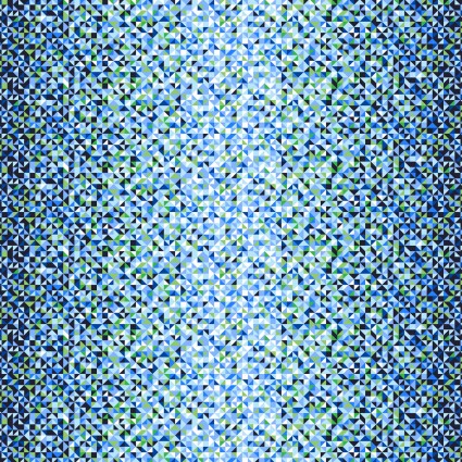 Maywood Studio - Good Vibrations - Faceted Ombre, Blue/Green