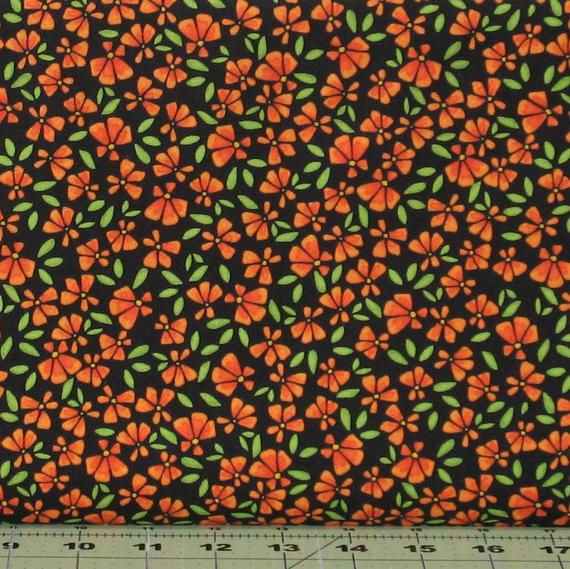 Maywood Studio - Wild By Nature - Flowers, Black/Orange