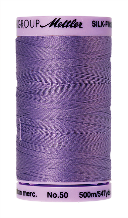 Mettler Thread - Silk-Finish 100% Cotton - 547 yds; 50 Wt. English Lavender