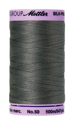 Mettler Thread - Silk-Finish 100% Cotton - 547 yds; 50 Wt. Old Tin