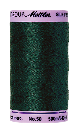 Mettler Thread - Silk-Finish 100% Cotton - 547 yds; 50 Wt. Swamp