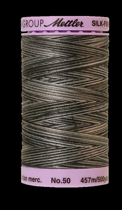 Mettler Thread - Silk Finish Cotton - 500 yd. - 50 Wt; Charcoal