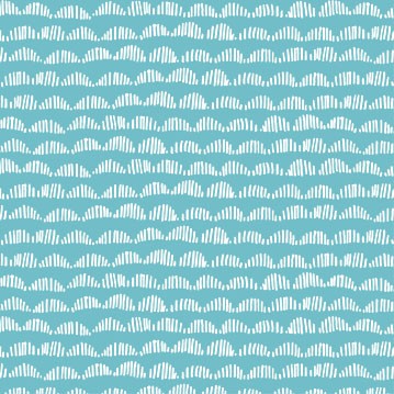 Michael Miller - Fanciful Sea Life - Sea Curtain, Aqua