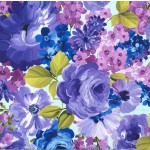 Michael Miller - Fantasy Bloom - Floral, Violet