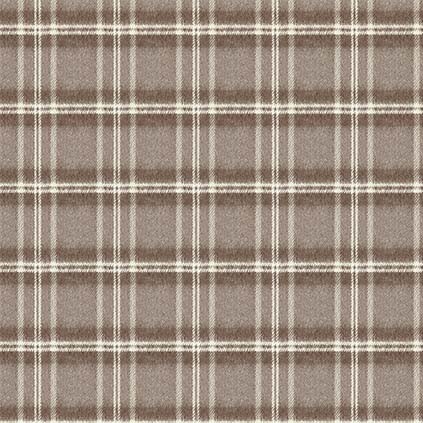 Michael Miller - Into The Nature - Wooly Plaid, Brown