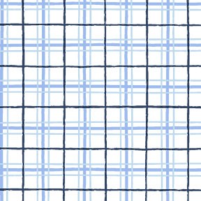 Michael Miller - Petite Garden - Simple Plaid, Blue