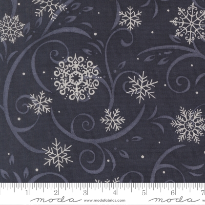 Moda - 108' When Snow Falls - Swirling Snowflakes, Night Sky