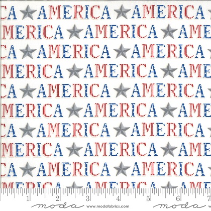 Moda - America The Beautiful - American Type, White