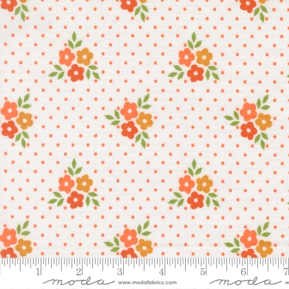 Moda - Birch & Willow - Autumn Florals, Cloud