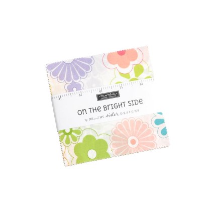 Moda - Charm Pack - On The Bright Side - 42 - 5' Squares