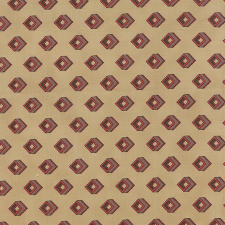 Moda - Collections Community - Dimentional Squares, Tan