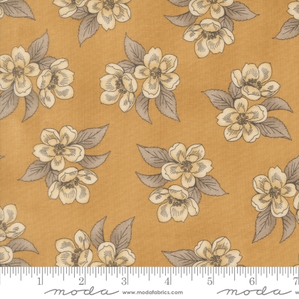 Moda - Collections Magnolia - Blooms, Golden