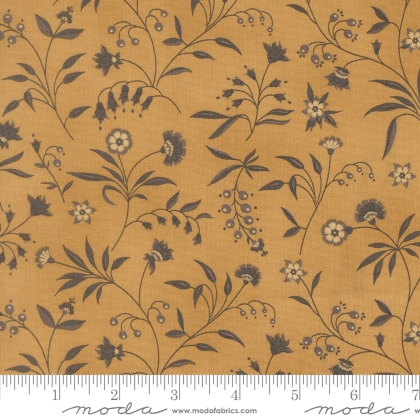 Moda - Collections Magnolia - Meandering Path, Golden