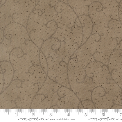Moda - Collections Magnolia - Midnight Scroll, Smoke