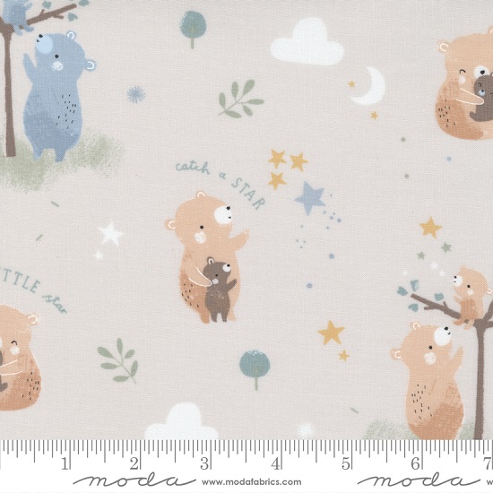 Moda - D Is For Dream - Baby Bears, Grey