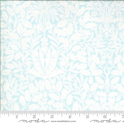 Moda - Dover - Acorn Damask, Sea Glass