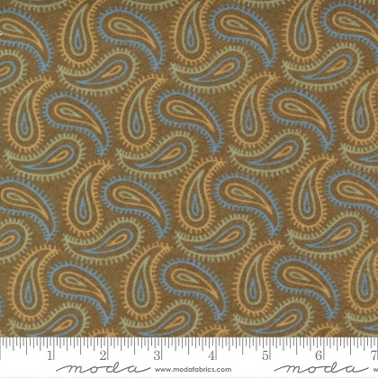 Moda - Fall Fantasy Flannels - Paisley Swirl, Branch