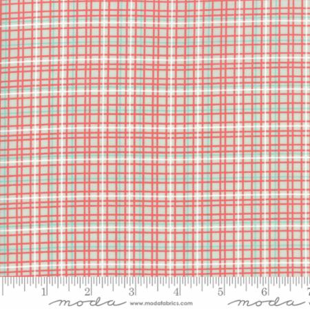 Moda - Flower Mill - Plaid, Mist