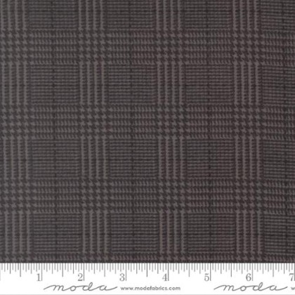 Moda - Gathering Basics Flannel - Plaid, Titanium