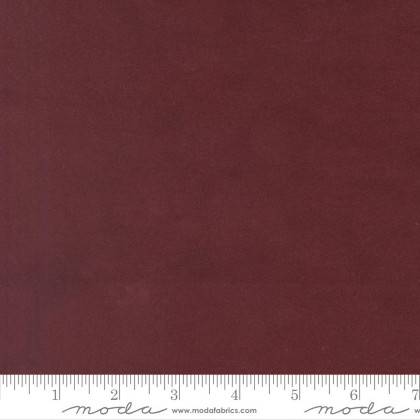 Moda - Gathering Basics Flannel - Primitive Muslin Solid, Burgundy