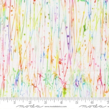 Moda - Gradients Gallery - Dripping Paint Stripes, Rainbow