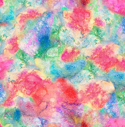 Moda - Gradients Parfait - Watercolor Rainbow Texture, Fantasy