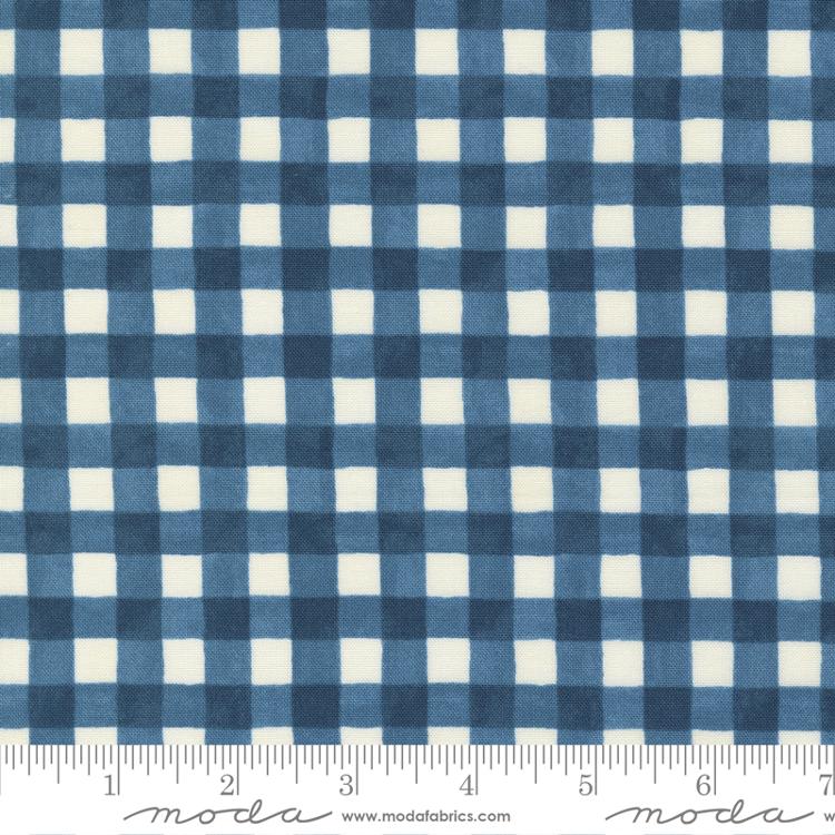 Moda - Harvest Wishes - Gingham, Night Sky