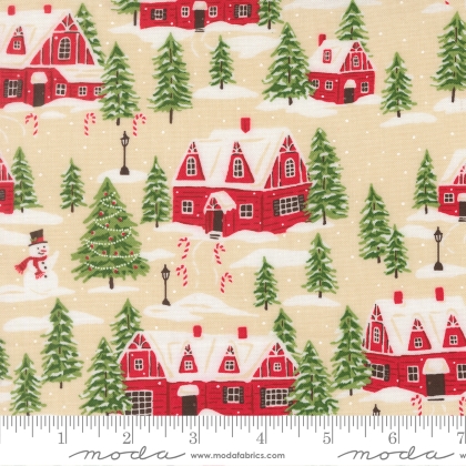 Moda - Holiday Cheer - Cardinals Village, Natural