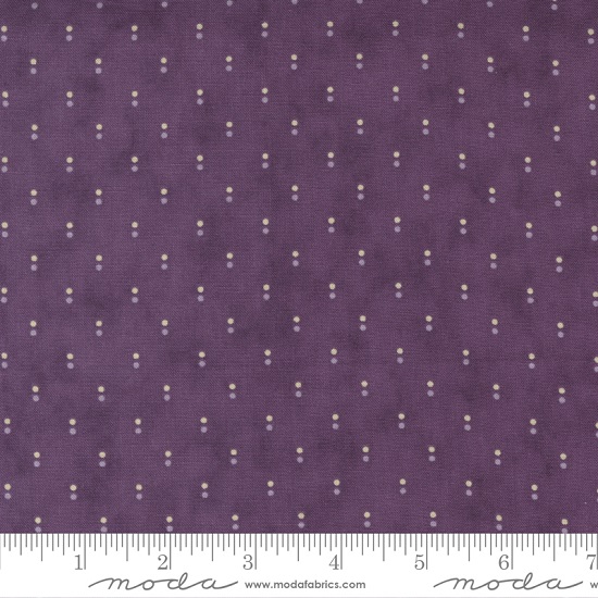 Moda - Iris & Ivy - Double Dots, Lilac