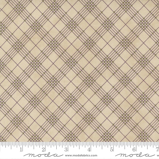 Moda - Iris & Ivy - Plaid, Ivory